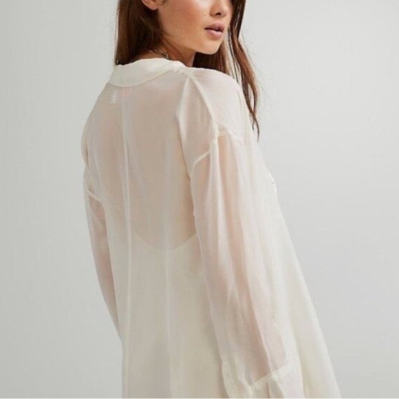 Free People Renata Slip Dress Set in Meridian Moon - Picture 5 of 12